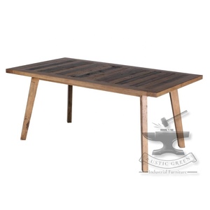 แผงไม้แข็งทนทานแบบยึดคืนได้ออกแบบอุตสาหกรรมสำหรับห้องนั่งเล่นบ้านเฟอร์นิเจอร์โต๊ะกาแฟหรูหรา - Product Image 3