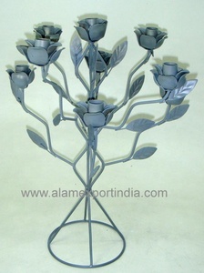 Rose <b>Candle</b> Holder Iron <b>Candle</b> Holder Rose Shape Tabletop Decoration Home Wedding Parties Export Quality <b>Bulk</b> Quantity Cheap - Product Image 4