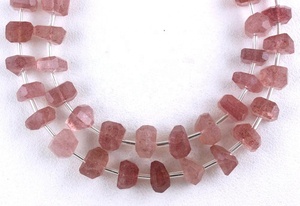 Pépites à facettes en Quartz naturel, 1 brin, qualité supérieure, 25 pièces, fabrication de bijoux faits à la main - Product Image 2