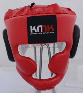 Protection de tête unisexe de qualité supérieure en matériau PU Khason, durable, personnalisable, pour compétition, arts martiaux, karaté, judo, boxe - Product Image 3