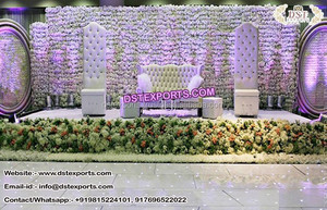 English Wedding Backstage Leather Panels Best Reception Stage Leather Panels <b>Decor</b> Top Wedding Leathers Tufted Panels <b>Set</b> - Product Image 2
