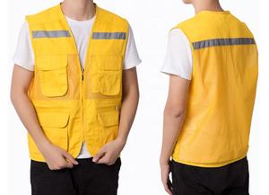 Gilet de chasse pour homme Camouflage Gilet de sécurité pour les sports de plein air - Product Image 4