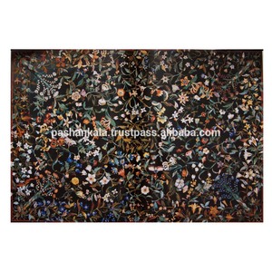 ท็อปโต๊ะอาหารหินอ่อนฝังลาย - Product Image 1