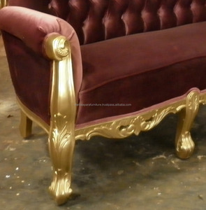 Romawi Larry ชุดโซฟา3ที่นั่ง,สำหรับห้องนั่งเล่นเฟอร์นิเจอร์ผลิตจากไม้มะฮอกกานีโบราณสไตล์อินโดนีเซีย - Product Image 6