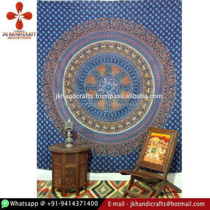 Tapiz de Mandala indio, Mandala abstracto, colgante de pared, tapiz de dormitorio bohemio, tiro - Product Image 1