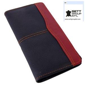 Portefeuille Femme Cuir RFID Ultra Mince Enveloppe Ladies Purse Travel Clutch - Product Image 1