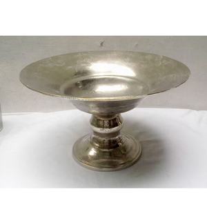 ANTIQUE BOL à FRUITS/BOL À SALADE/MÉTAL BOL de SERVICE - Product Image 3