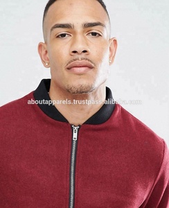 Chaqueta universitaria de béisbol transpirable de diseño personalizado al por mayor, la más popular, de sarga de algodón, temporada de invierno, piel de talla grande - Product Image 2