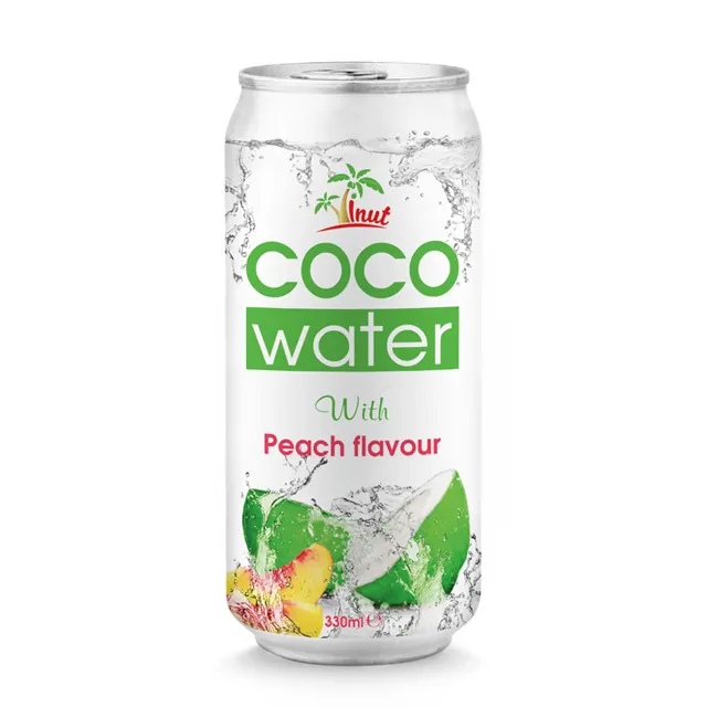 500ミリリットルPeach Flavor Coconut Water缶