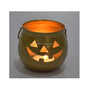 Elegant Iron <b>Tea</b> Light <b>Candle</b> Votive Holder Home Decoration Easter Table Decor Handmade 8x8x7 cm IHA Brand - Product Image 1