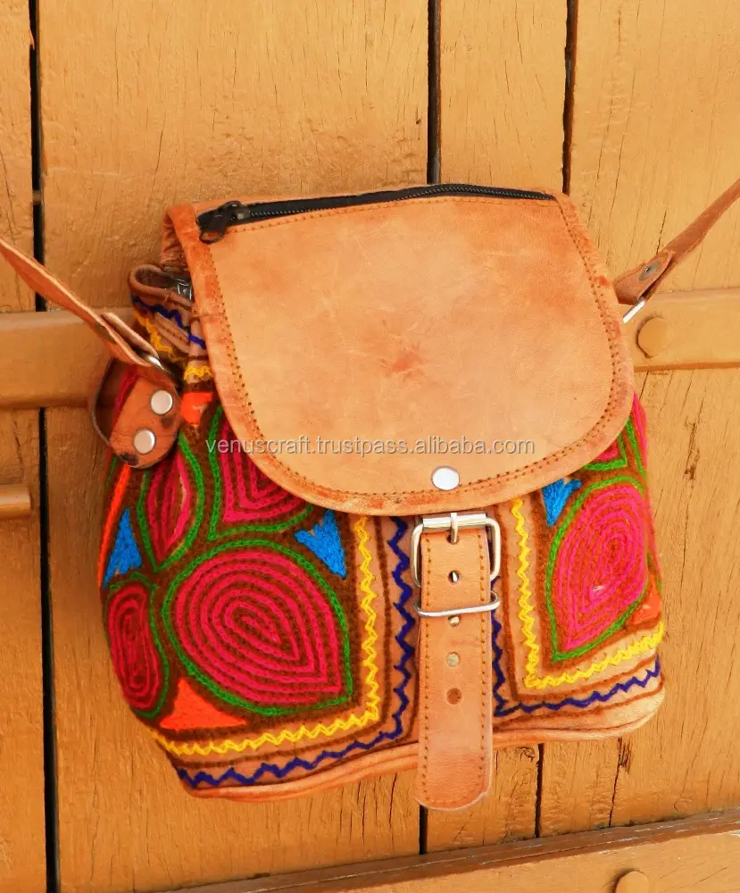 Hand made real leather shoulder bag from venus leatherware