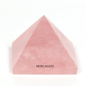 หินเรกิสไตล์ฮวงจุ้ยสำหรับการรักษาหินอาเกตคริสตัลธรรมชาติหินโรสควอตซ์คริสตัลกึ่งมีค่าสำหรับงานฝีมือ - Product Image 4