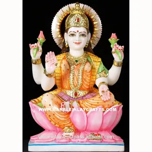 Patung Marmer Lakshmi Maa Eksklusif