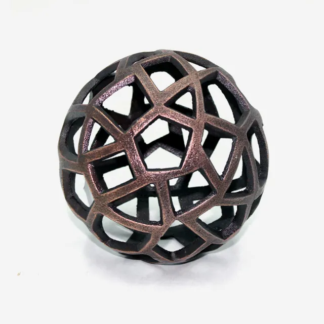 Bronze Aluminium Table Decorative Ball