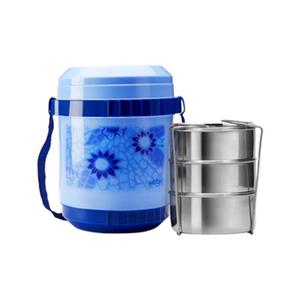 Fiambrera de acero inoxidable para uso en el hogar, fiambrera con caja de almuerzo de acero de varios tipos, tipo tiffin indio o tiffin, fabricado en Japón - Product Image 1