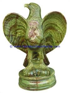 Pakistaní mejor precio de ónix tallada de águila estatua - Product Image 5