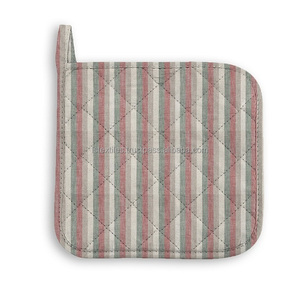 Factory Wholesale Custom Printed Cotton <b>Oven</b> <b>Mitts</b> Pot Holders - Product Image 4