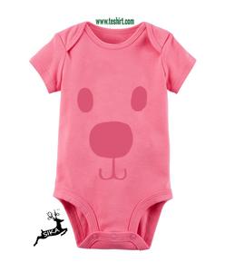 Mono rosa con volantes de diseño OEM de alta calidad para adultos y bebés, Pelele de tela de bambú de manga larga, botón a presión, tamaño 2T disponible - Product Image 6