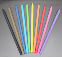 Ensemble de crayons de couleur, couleurs arc-en-ciel, crayons en bois pour écrire et dessiner, fournitures artistiques, paquet de 12 pièces