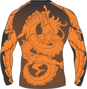 MMA BJJ เสื้อรัดรูปแขนยาวสำหรับผู้ชาย,กันผื่นแขนยาว - Product Image 6
