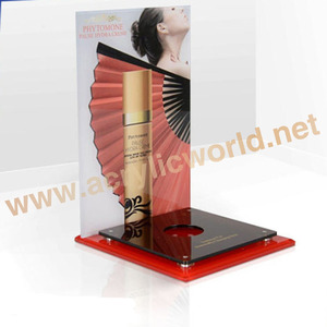 Présentoir de comptoir de produits cosmétiques de maquillage acrylique personnalisé OEM Chine usine présentoirs de bouteilles cosmétiques - Product Image 5