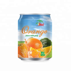 Fabricants de jus d'orange en canettes d'aluminium de 250 ml - Product Image 1