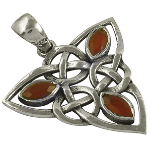 Designer Handcrafted 925 <b>Solid</b> Sterling <b>Silver</b> Red Onyx Pendant Jewellery Precision Charms Cut Gold Plated Wedding Wear Solution - Product Image 2