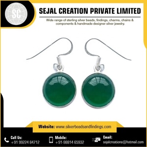 925 Sterling Silver Gemstone <b>Earrings</b> for Weddings Gifts Parties-Elegant Accessory on Sale - Product Image 3