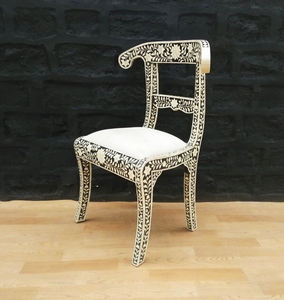 Muebles para el hogar Silla con incrustaciones de hueso para uso en la sala de estar - Product Image 3