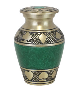 Recuerdo de flores de la tierra, recuerdo de cremación de BRASSWORLD, INDIA - Product Image 4