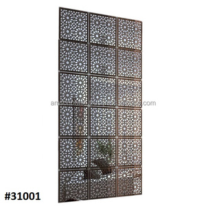 Carré Noir de Fer Moderne Mur Treillis - Product Image 2