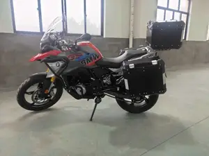دراجة نارية الألومنيوم السلة الجانب مربع خلفي لسيارات BMW G310 GS 310 CC 2019