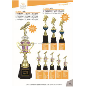 Trofeo de plástico para bádminton y competición, barato - Product Image 2