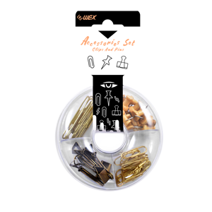 กล่องโดนัทซีรีย์ Nostalgia,ชุดเครื่องเขียนเข็มหมุดตัวยึดทำจากกระดาษชุดอายุทองสัมฤทธิ์วินเทจที่สวยที่สุดของเรา - Product Image 1