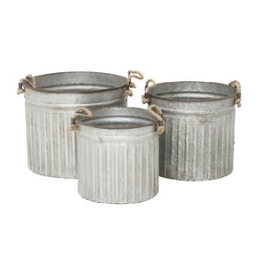 Macetas de Metal con aspecto de diseñador para oficina y jardín, macetas para decoración del hogar, macetas para escritorio de oficina de la India, embalaje de cartón - Product Image 4