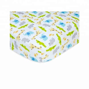 Low Price Good Quality Waterproof Baby Fitted Crib Sheet - Product Image 1