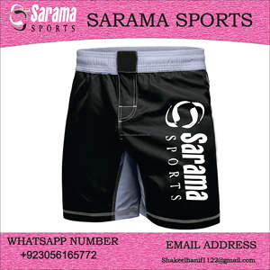 Short Cut Luxury Womans Mens Nogi Grappling No Gi Training Wrestling Mma Custom Rise Mens Bjj Shorts, - Product Image 2