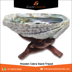 Chất Lượng Mạnh Mẽ Gỗ Cobra 4 "Tripod Đứng Bát Đứng Có Thể Gập Lại Bảng Top Stands - Product Image 3