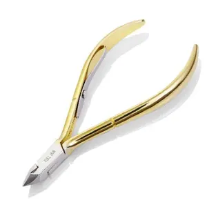Nghia角质层钳金手柄采用高级不锈钢金质层钳修剪器指甲切割