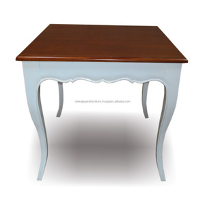 เฟอร์นิเจอร์ Jepara เครื่องเรือนไม้มะฮอกกานีสไตล์วินเทจโต๊ะรับประทานอาหารอินโดนีเซีย - Product Image 2