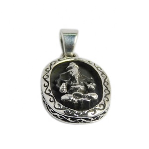 เครื่องประดับเงินที่น่าดึงดูด ganesa Lords 925จี้เงินสเตอร์ลิงจี้ธรรมดาเครื่องประดับเงินจี้เครื่องประดับที่ดีและมีเสน่ห์ - Product Image 1