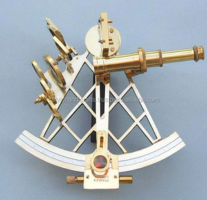 Boussole de sextant en laiton Vintage sextant en laiton nautique Scott sextant antique avec boîte Collection de Navigation nautique cadeau marin - Product Image 3