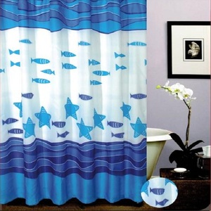 Hotel Shower <b>Curtain</b> <b>Butterfly</b> Design Printed Style Shower <b>Curtain</b> for bathroom use in India - Product Image 3