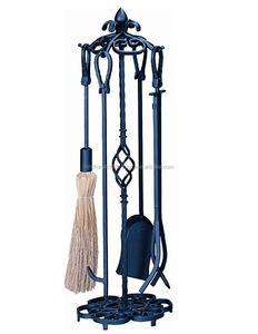 <b>Fire</b> Place Tools Set with Tree Shape Stand Household Sundries Fireplace Outdoor <b>Fire</b> <b>Pit</b> <b>Table</b> <b>Top</b> <b>Fire</b> <b>Pit</b> - Product Image 5