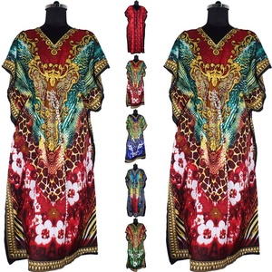 Beautiful Sleeveless Long <b>Kaftan</b>, Soft and Comfortable - Product Image 1
