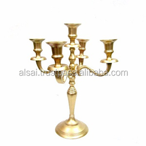 Candélabre en métal au design personnalisé pour la décoration de la maison Dernière collection d'ornements de mariage pour Noël - Product Image 4