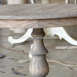 Hiện Đại Pháp Phong Cách Vòng Bàn Cà Phê Bằng Gỗ Có Thể Điều Chỉnh Hình Dạng Cho Ngoài Trời Sử Dụng Nhà Máy Giá Từ Indonesia Đồ Nội Thất - Product Image 3