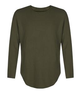 Camiseta de manga larga de algodón suave para hombre, camiseta elástica de manga larga Hipster Slim Fit para hombre, camiseta con estilo para hombre - Product Image 2