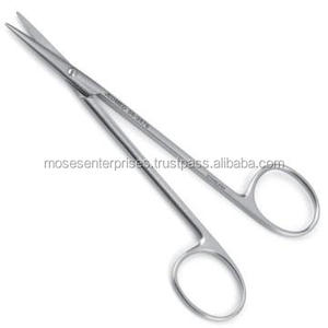 Tijeras quirúrgicas de estrabismo para cirugía de sala médica de hospital, cuchilla afilada puntiaguda Roma - Product Image 4