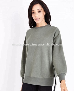 Nouvelle arrivée Sweatshirts à capuche en coton vierge surdimensionnés respirants de qualité supérieure personnalisés pour femmes - Product Image 3